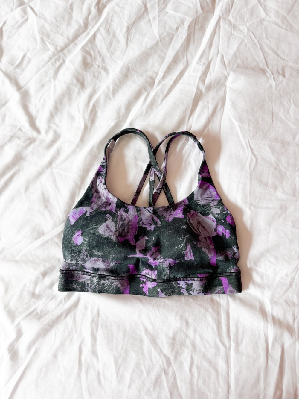 Lululemon Floral Shift Multi Energy Bra *Medium Support, B-D Cup Size 4